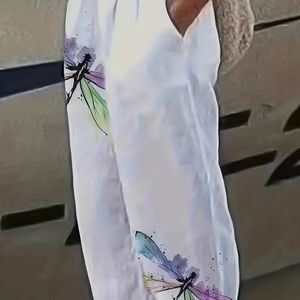 Womens dragonfly pants size large